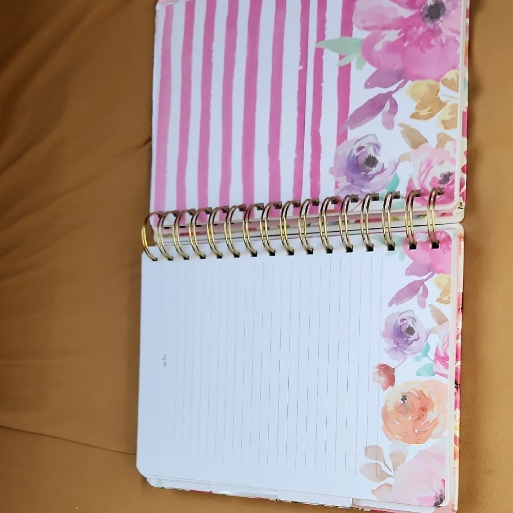 Floral Agenda Planner